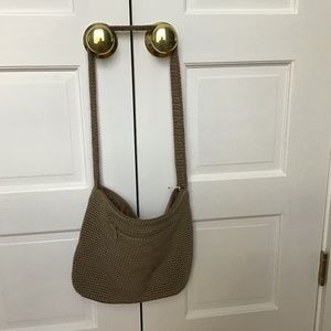 The Sack brown woven bag